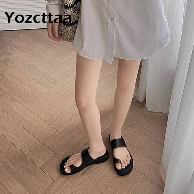 Шлепанцы Yozcttaa женские на низком каблуке, сланцы, натуральная кожа, плетеные, гладиаторы, летняя обувь для дома и улицы, повседневные сандалии, Размеры 35-39
Шлепанцы Yozcttaa женские на низком каблуке, сланцы, натуральная кожа, плетеные, гладиаторы, летняя обувь для дома и улицы, повседневные сандалии, Размеры 35-39