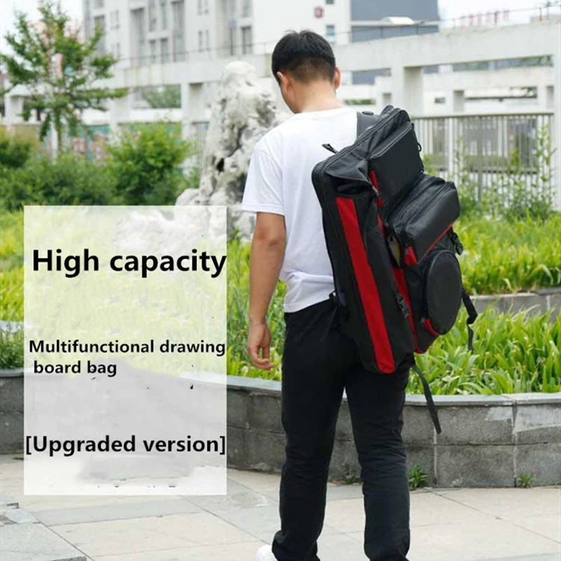4K canvas large-capacity storage painting bag art bag painting bag waterproof portable student sketching board backpack
4K canvas large-capacity storage painting bag art bag painting bag waterproof portable student sketching board backpack
