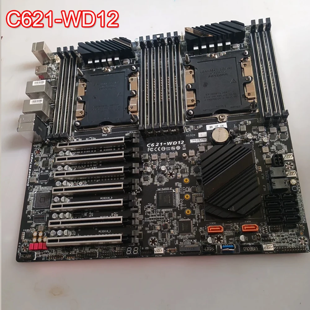 C621‑WD12 Dual Channel Workstation Motherboard LGA3647
C621‑WD12 Dual Channel Workstation Motherboard LGA3647
