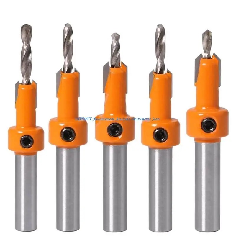 367D 8mm/10mm HSS Countersink Drill Bit Set Reamer Woodworking Chamfer Drill Cutter
367D 8mm/10mm HSS Countersink Drill Bit Set Reamer Woodworking Chamfer Drill Cutter