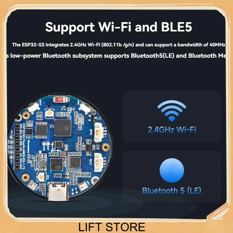 BTLIFE-ESP32 Deepseek Xiaozhi AI Робот для голосового чата 1,75-дюймовая плата для разработки сенсорного экрана с поддержкой динамика Распознавание голоса
BTLIFE-ESP32 Deepseek Xiaozhi AI Робот для голосового чата 1,75-дюймовая плата для разработки сенсорного экрана с поддержкой динамика Распознавание голоса