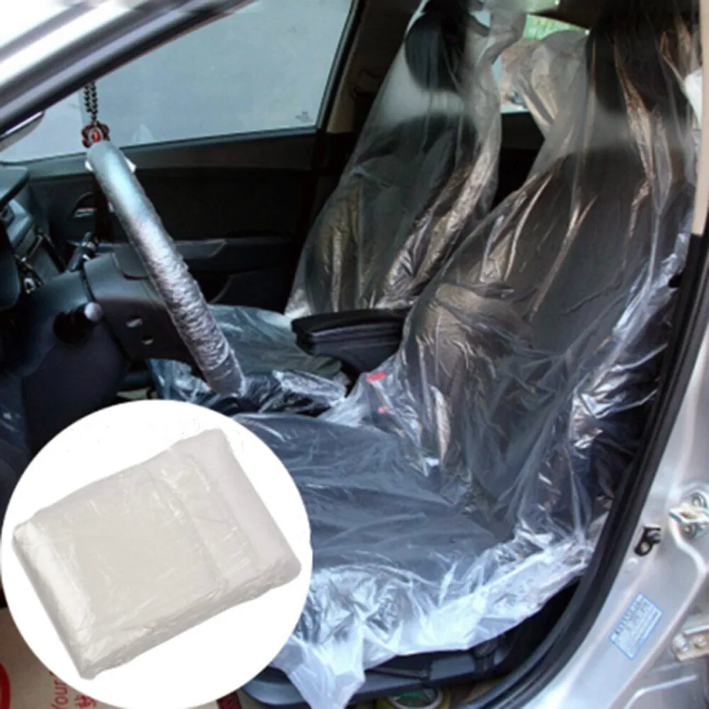 100pcs Automotive Disposable Plastic Seat Cover General Transparent Seat Cover For Vehicle Automotive Supplies
100pcs Automotive Disposable Plastic Seat Cover General Transparent Seat Cover For Vehicle Automotive Supplies