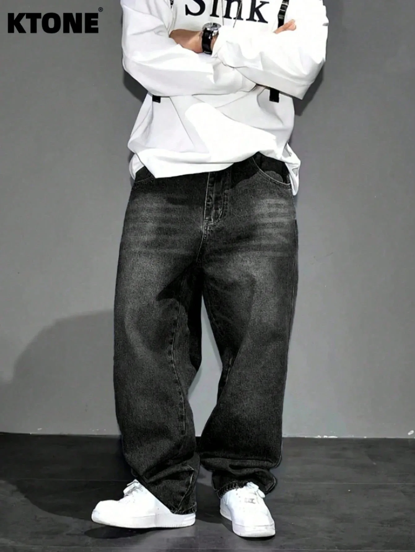 Y2K Drip Baggy Jeans for Man Light Retro Dating. No accessories or belts included.
Y2K Drip Baggy Jeans for Man Light Retro Dating. No accessories or belts included.