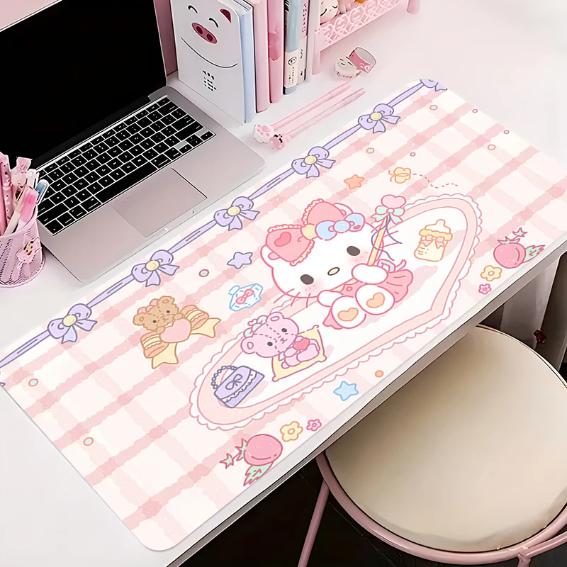 Mousepad PC Gaming Accessories Computer Cabinet Extended Mat Non-Slip Mouse Pad Anime Keyboard Pad Office H-hello Kitty Desk Mat
Mousepad PC Gaming Accessories Computer Cabinet Extended Mat Non-Slip Mouse Pad Anime Keyboard Pad Office H-hello Kitty Desk Mat