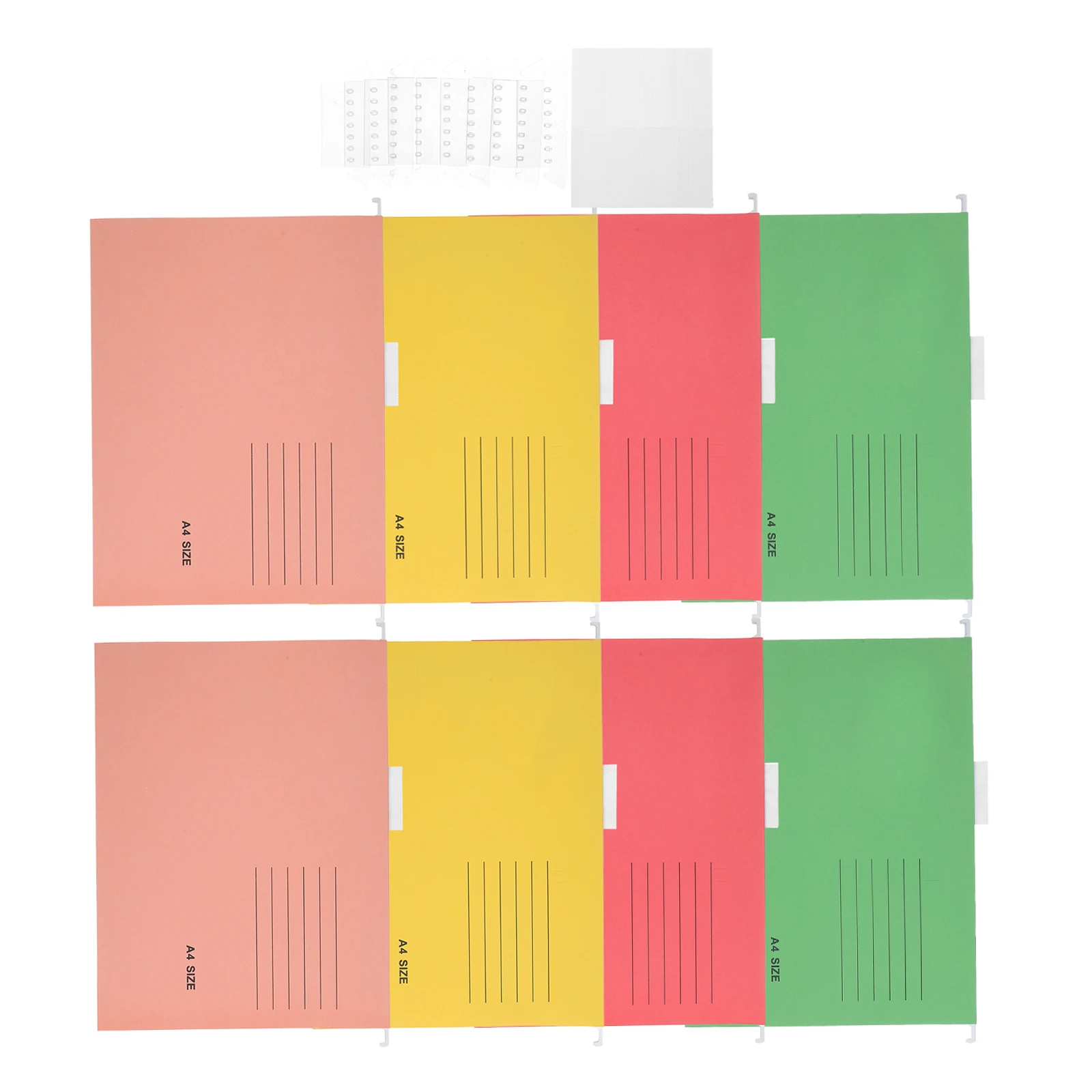 8 Pcs Hanging File Folders Paper Wide Opening Home Office Document Storage A4 Size Bright Color Classification Labels
8 Pcs Hanging File Folders Paper Wide Opening Home Office Document Storage A4 Size Bright Color Classification Labels