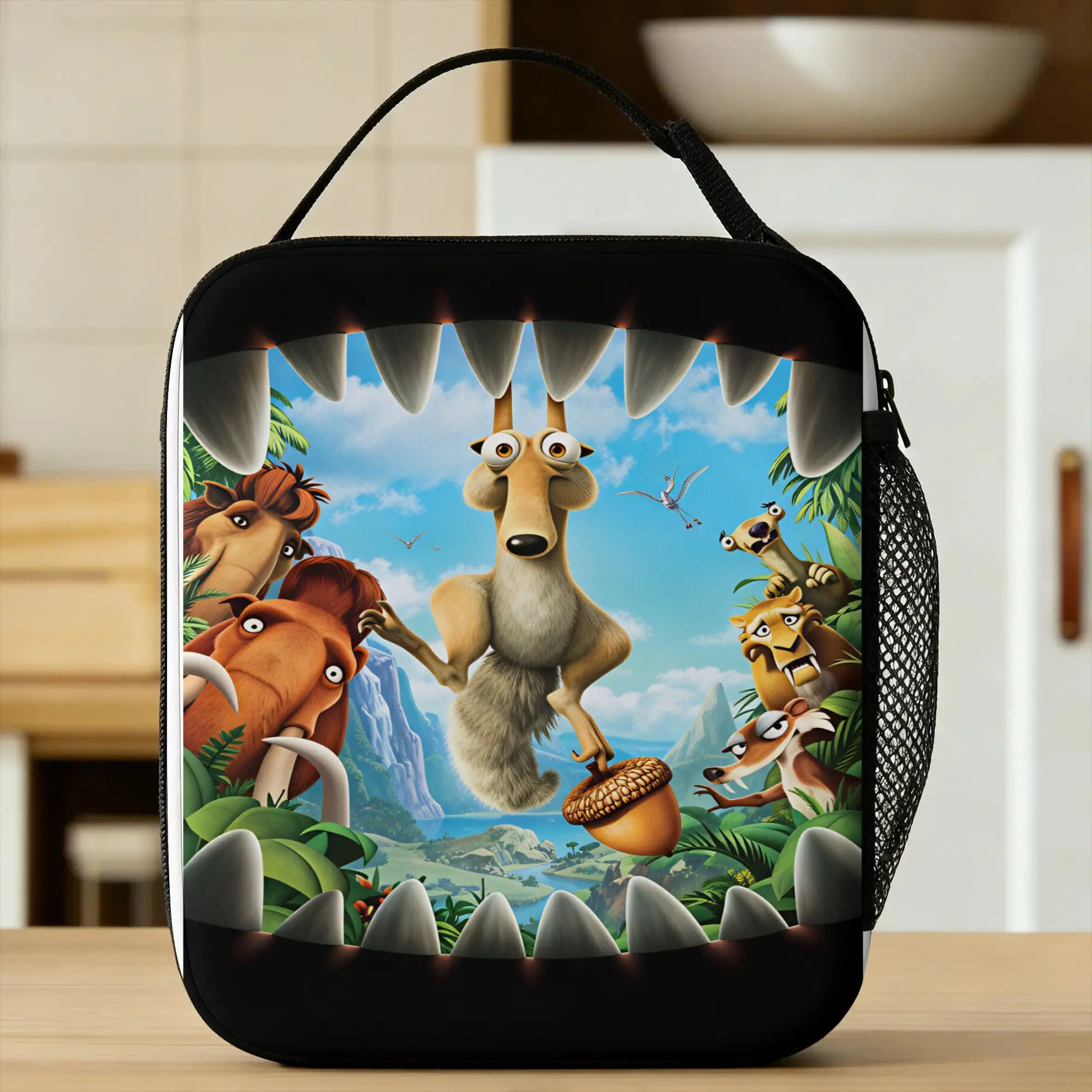 Ice-Ages Lunch Bag Fun Lunch Box Office Portable Thermal Lunch Bags For Girls Oxford Graphic Design Cooler Bag
Ice-Ages Lunch Bag Fun Lunch Box Office Portable Thermal Lunch Bags For Girls Oxford Graphic Design Cooler Bag
