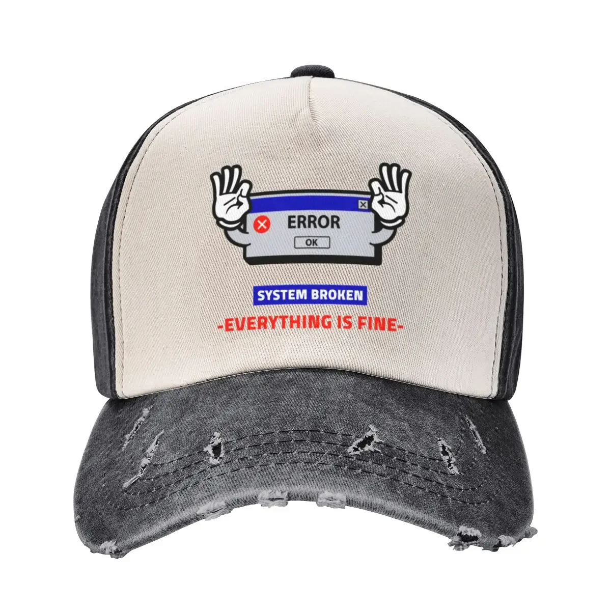 ERROR OK! SYSTEM BROKEN EVERYTHING IS FINE FULL Baseball Cap Golf black Women's Beach Outlet 2025 Men's
ERROR OK! SYSTEM BROKEN EVERYTHING IS FINE FULL Baseball Cap Golf black Women's Beach Outlet 2025 Men's