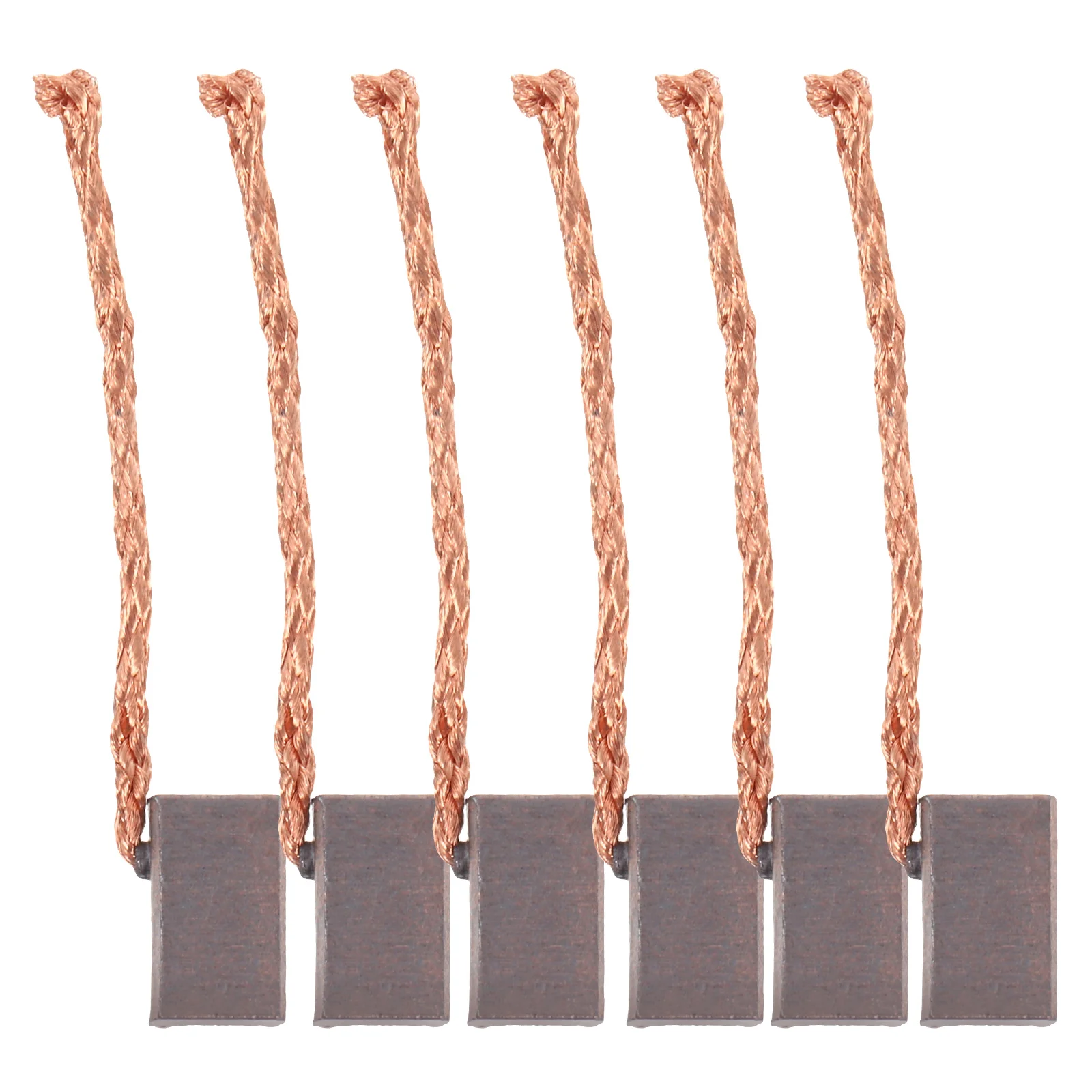 6 High Copper Content Wear Resistant Carbon Brushes for Automotive Window Motor Electric Components Graphite Brush Kit Fits Car
6 High Copper Content Wear Resistant Carbon Brushes for Automotive Window Motor Electric Components Graphite Brush Kit Fits Car