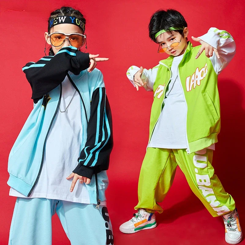 Children's Hip Hop Dance Wear Girls Long Sleeve Jazz Modern Dancing Costumes Street Dance Ballroom Dancewear Stage Rave Clothes
Children's Hip Hop Dance Wear Girls Long Sleeve Jazz Modern Dancing Costumes Street Dance Ballroom Dancewear Stage Rave Clothes