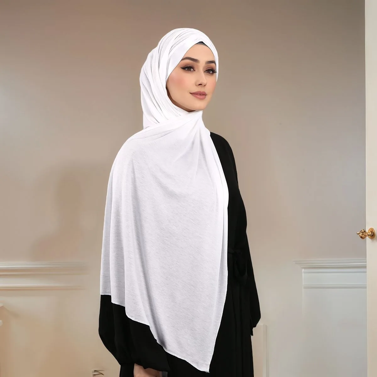 Ramadan Muslim Lady Hijab Jersey Scarf Bandage Non-Slip Islam Shawl Turban Wrap Bandanas Headband Bufanda Foulard Turbante Mujer
Ramadan Muslim Lady Hijab Jersey Scarf Bandage Non-Slip Islam Shawl Turban Wrap Bandanas Headband Bufanda Foulard Turbante Mujer