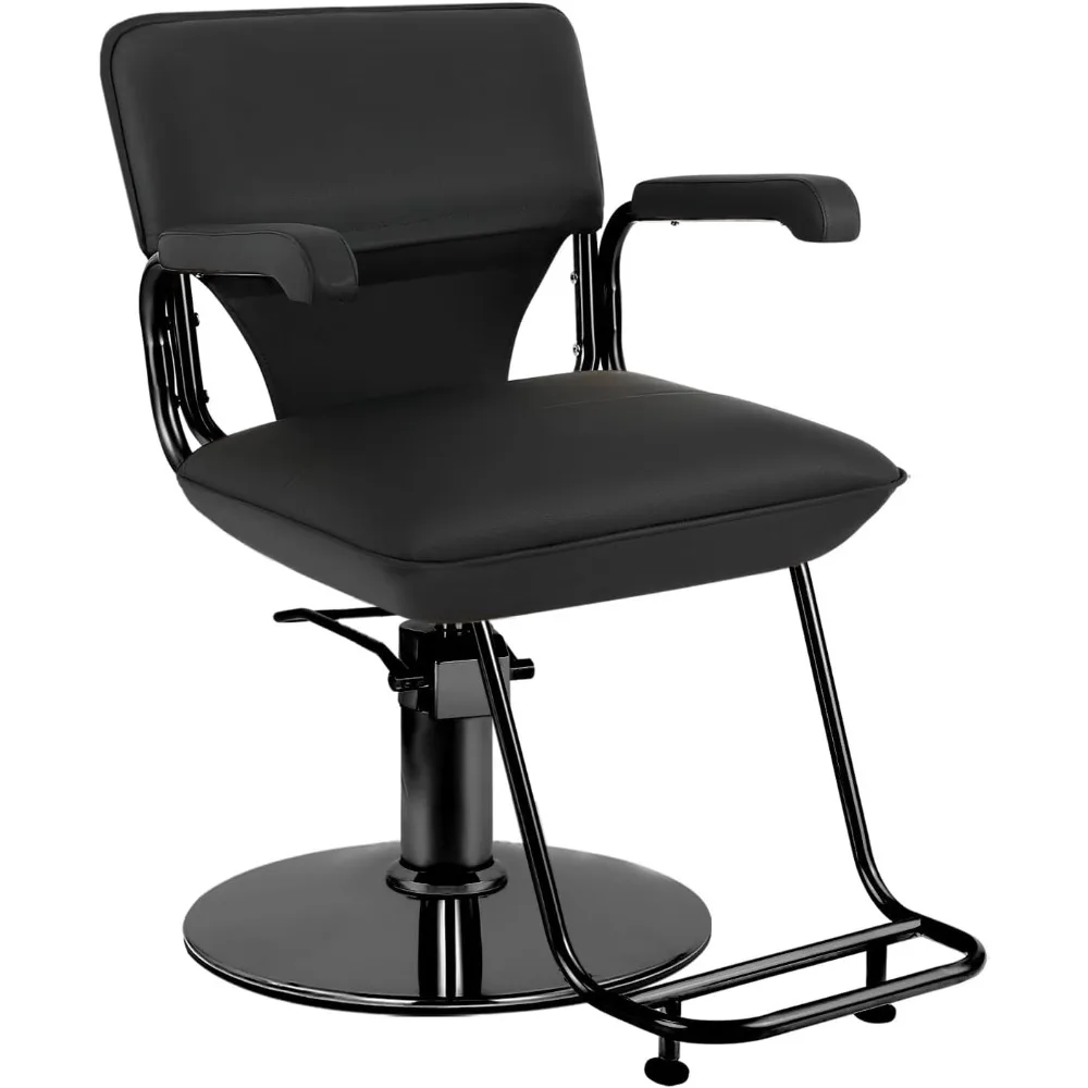 Chairs for Salon Extra Wide Salon Chair for Hair Stylist, Hydraulic Salon Styling Chair 360 Degree Swivel Barber Chair.
Chairs for Salon Extra Wide Salon Chair for Hair Stylist, Hydraulic Salon Styling Chair 360 Degree Swivel Barber Chair.