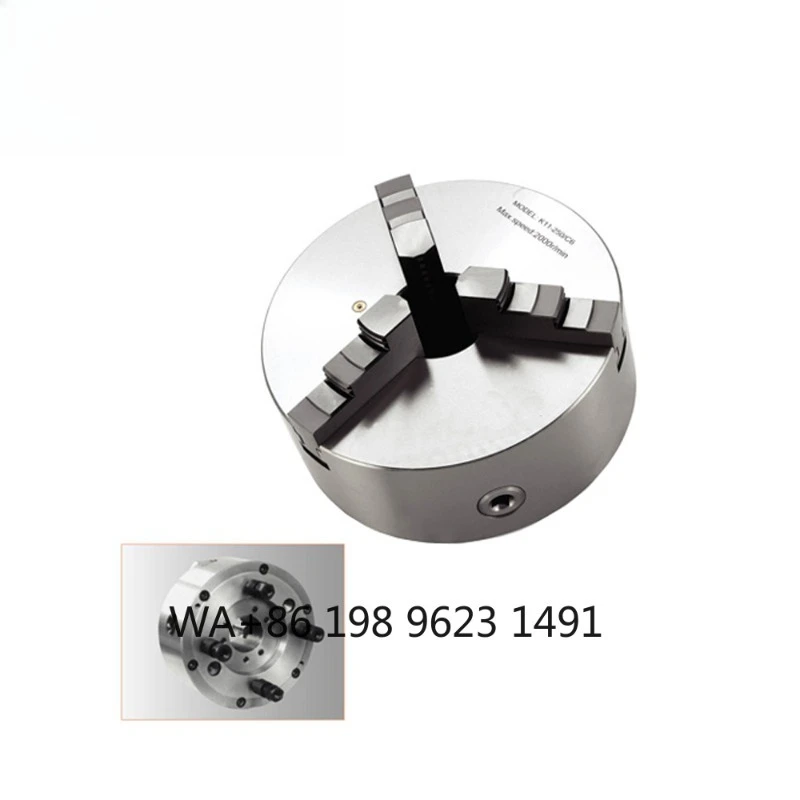 K11 3-Jaw Self Centering Chuck High Precision Quick Clamp Steel Body Fixture for CNC Lathe Industrial Machining Tools
K11 3-Jaw Self Centering Chuck High Precision Quick Clamp Steel Body Fixture for CNC Lathe Industrial Machining Tools
