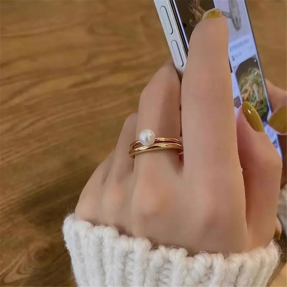 DIY Pearl Ring Accessories S925 Sterling Silver Ring Empty K Gold Fashion Ring Silver Jewelry Fit 6-8mm Round Beads Z210
DIY Pearl Ring Accessories S925 Sterling Silver Ring Empty K Gold Fashion Ring Silver Jewelry Fit 6-8mm Round Beads Z210