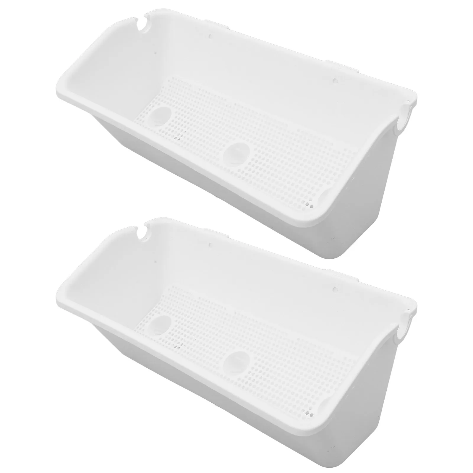2Pcs Versatile Wall Planter Box Weather Resistant Plastic Plant Pots for Indoor Outdoor Use Garden Patio Dorm Decor Flowerpot
2Pcs Versatile Wall Planter Box Weather Resistant Plastic Plant Pots for Indoor Outdoor Use Garden Patio Dorm Decor Flowerpot