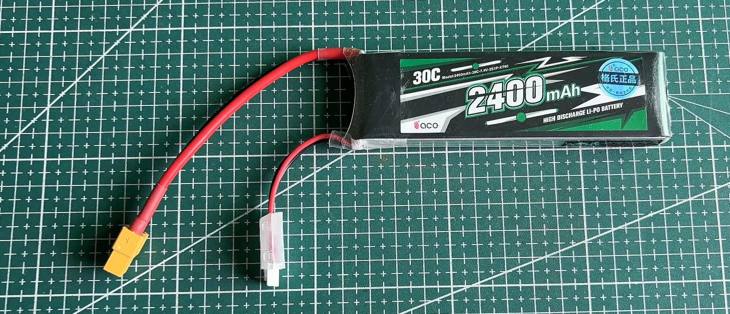 Gens Ace 2S LiPo Receiver Battery (7.4V/2400mAh 30C 2S) w/XT60 Connector AB Clip for FatShark Dominator FPV Video Goggles
Gens Ace 2S LiPo Receiver Battery (7.4V/2400mAh 30C 2S) w/XT60 Connector AB Clip for FatShark Dominator FPV Video Goggles