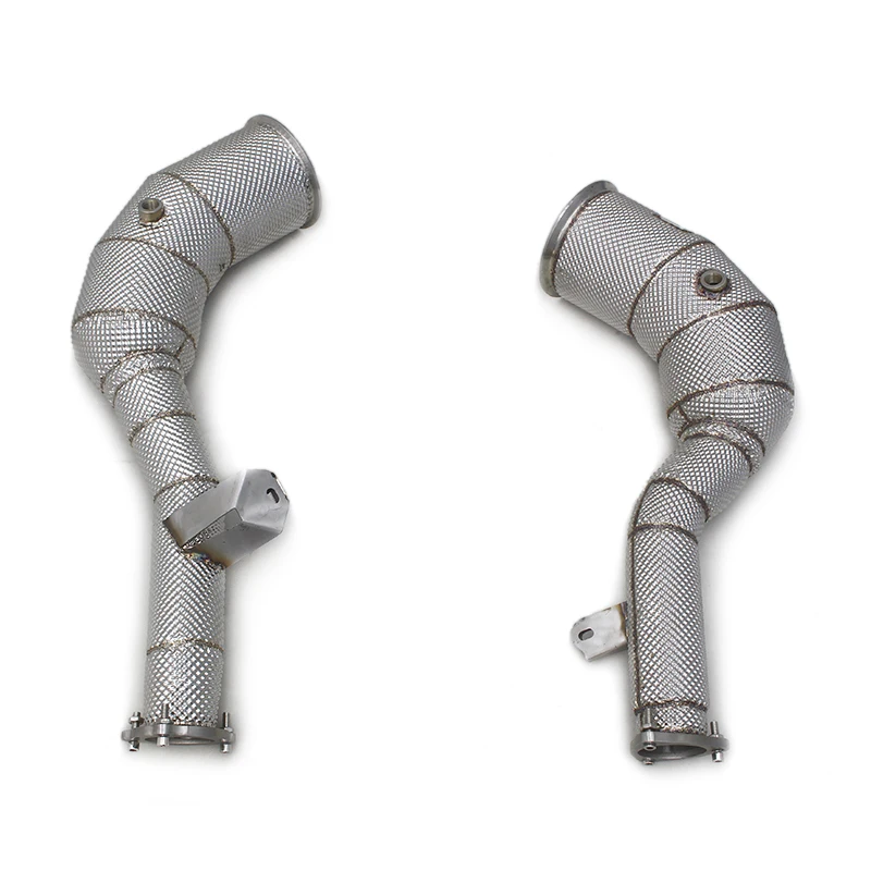 OEM Downpipe With Heat Shield for Audi S6/S7 C8 2.9T 2019-2023 Stainless Steel Pipes Free Flow Exhaust Header
OEM Downpipe With Heat Shield for Audi S6/S7 C8 2.9T 2019-2023 Stainless Steel Pipes Free Flow Exhaust Header