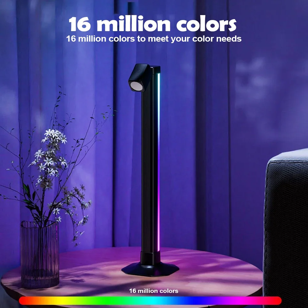 Atmosphere Night Light Smart Bluetooth APP Control Dimmable Table Lamp Reading Ambient Light for Bedroom Bedside Room Decor
Atmosphere Night Light Smart Bluetooth APP Control Dimmable Table Lamp Reading Ambient Light for Bedroom Bedside Room Decor