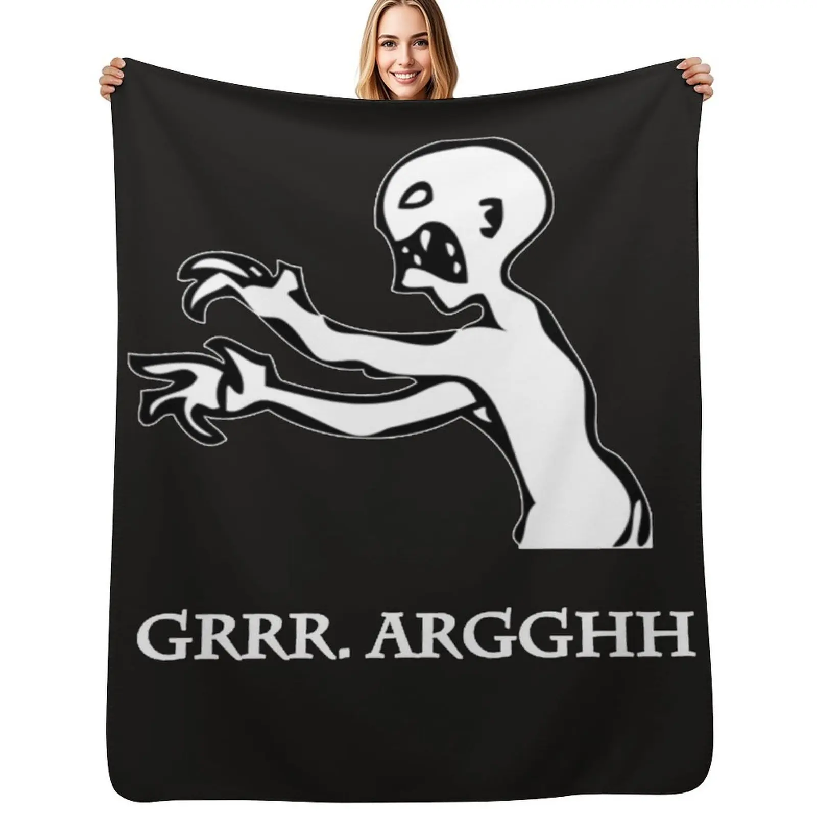 Grr. Argh Throw Blanket Luxurious Soft Fuzzy Blanket for Sofa Bed
Grr. Argh Throw Blanket Luxurious Soft Fuzzy Blanket for Sofa Bed