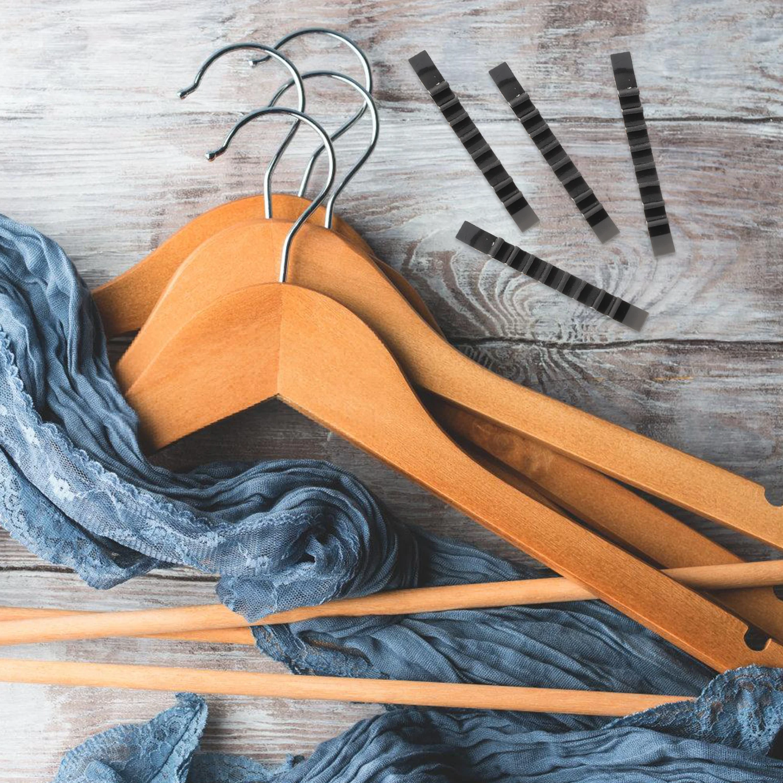 100pcs Anti-slip Strips for Hangers Non Slip Parts Wooden Rack Clothes Hangers Grip Silicone Non-skid Wardrobe Closet Garment
100pcs Anti-slip Strips for Hangers Non Slip Parts Wooden Rack Clothes Hangers Grip Silicone Non-skid Wardrobe Closet Garment