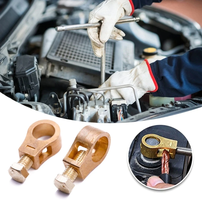 Corrosion Resistant Car Battery Terminal Clamps High Conductivity for Enhances Electrical In Vehicles Motorcycles
Corrosion Resistant Car Battery Terminal Clamps High Conductivity for Enhances Electrical In Vehicles Motorcycles