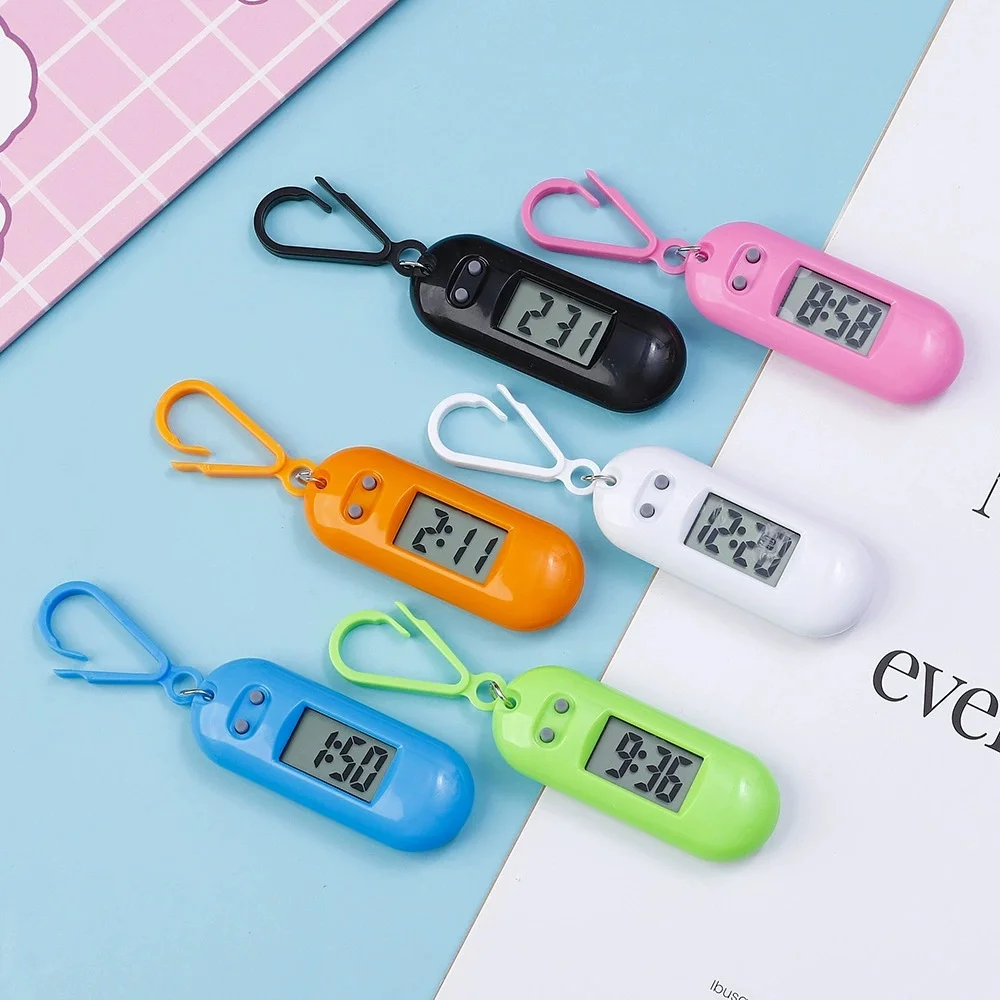Sporty LED Digital Keychain Pocket Watch Mini Clock - Compact and Portable, Ideal for Students and Kids
Sporty LED Digital Keychain Pocket Watch Mini Clock - Compact and Portable, Ideal for Students and Kids