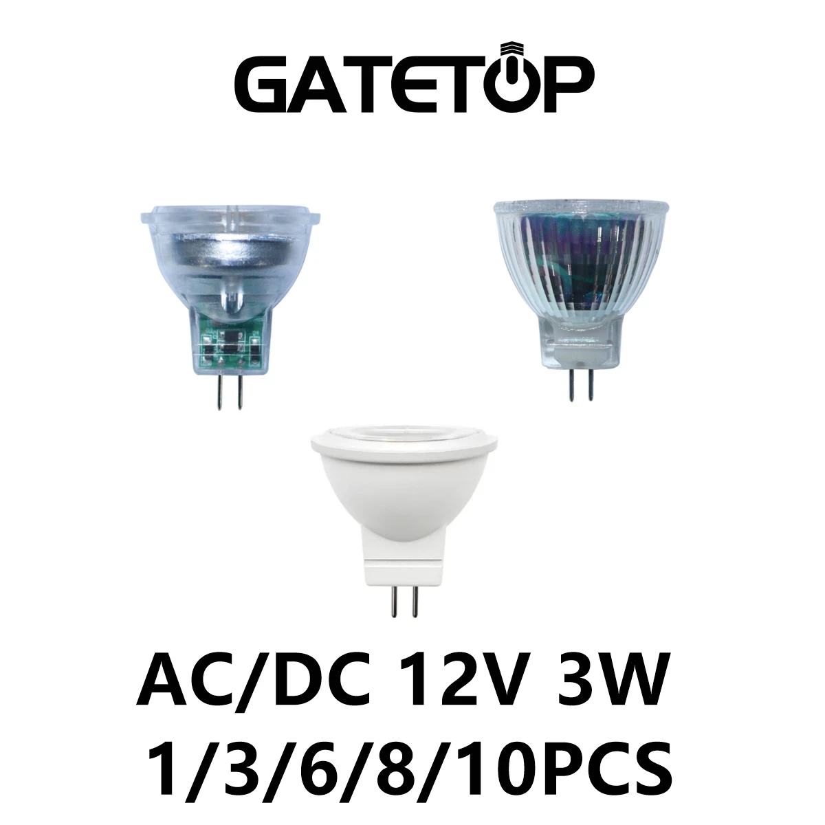1-10PCS LED low-voltage spot light MR11 GU4.0 AC/DC 12V 3W non-stroboscopic warm white light replacing 20W 50W halogen lamp
1-10PCS LED low-voltage spot light MR11 GU4.0 AC/DC 12V 3W non-stroboscopic warm white light replacing 20W 50W halogen lamp