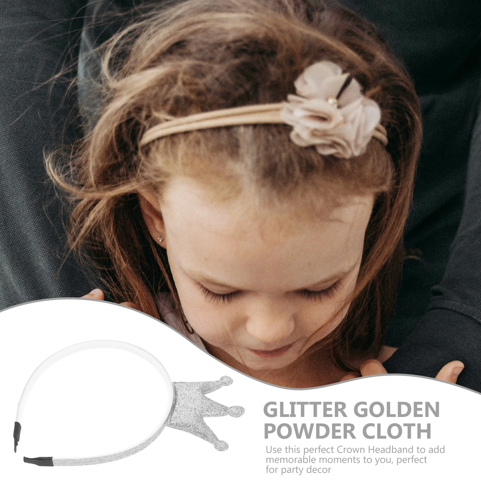 2pcs Golden Headband Glitter Crown Edging Plastic Kids Child Toddler Girls Hair Accessories Wedding Party Decorative
2pcs Golden Headband Glitter Crown Edging Plastic Kids Child Toddler Girls Hair Accessories Wedding Party Decorative