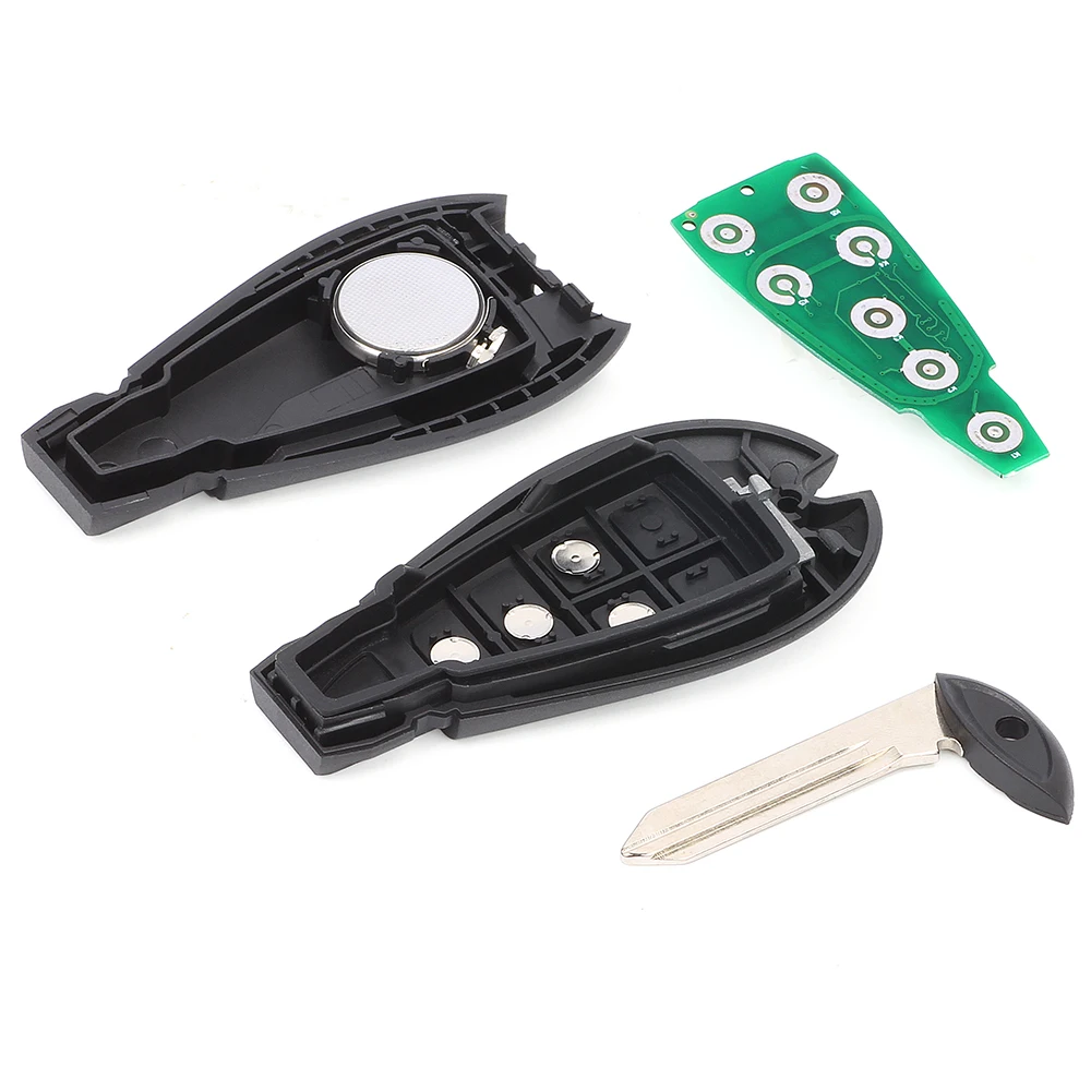 KEYECU Remote Car Fobik Key With 4 Buttons 433MHz 4A Chip for Jeep Cherokee Sport KL 2014 2015 2016 2017 2018 2019 Fob GQ4-53T
KEYECU Remote Car Fobik Key With 4 Buttons 433MHz 4A Chip for Jeep Cherokee Sport KL 2014 2015 2016 2017 2018 2019 Fob GQ4-53T