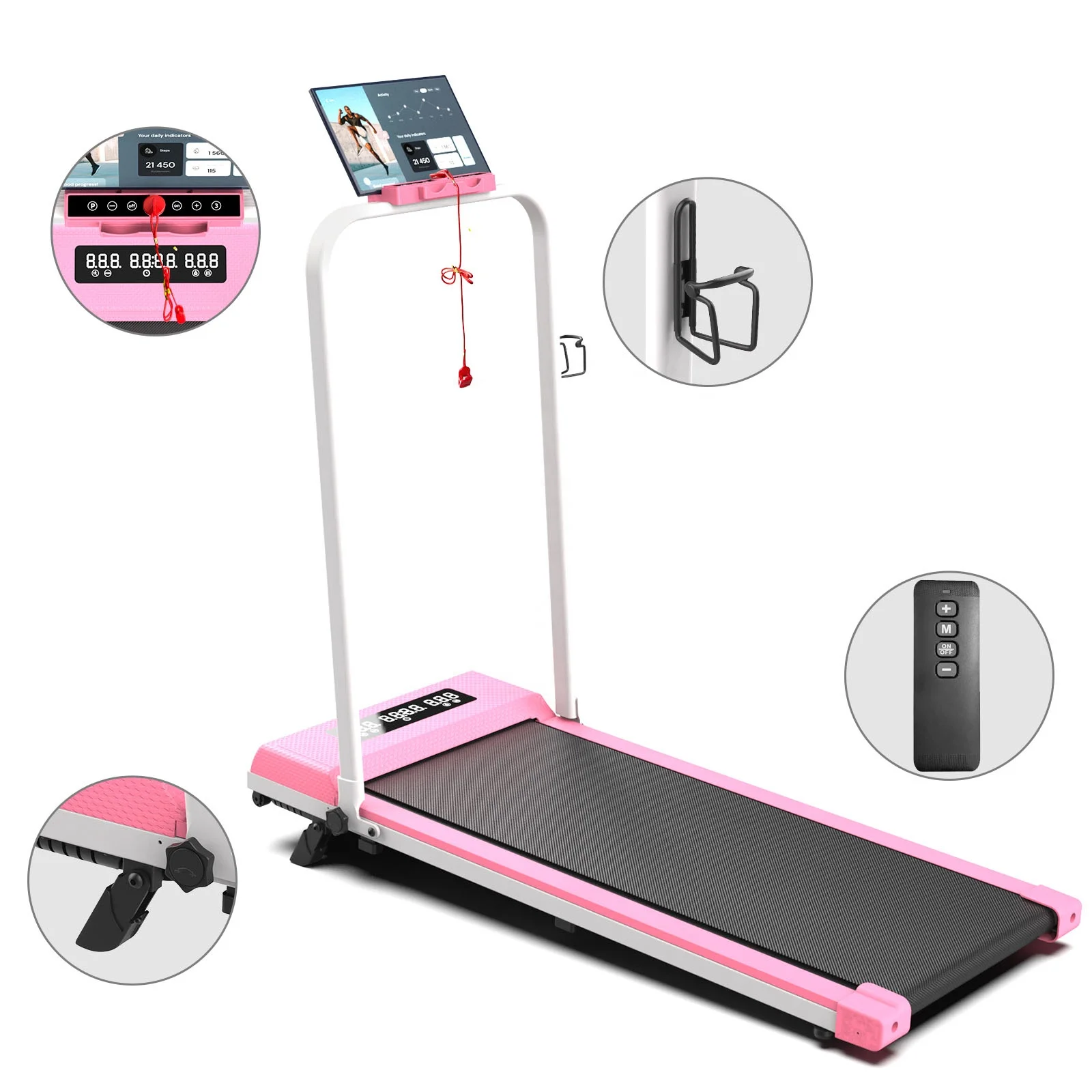 Custom Portable Walking Pad With Incline Mini Desk Foldable Treadmill Machine Manual Electric Fitness Treadmill For Home Use
Custom Portable Walking Pad With Incline Mini Desk Foldable Treadmill Machine Manual Electric Fitness Treadmill For Home Use