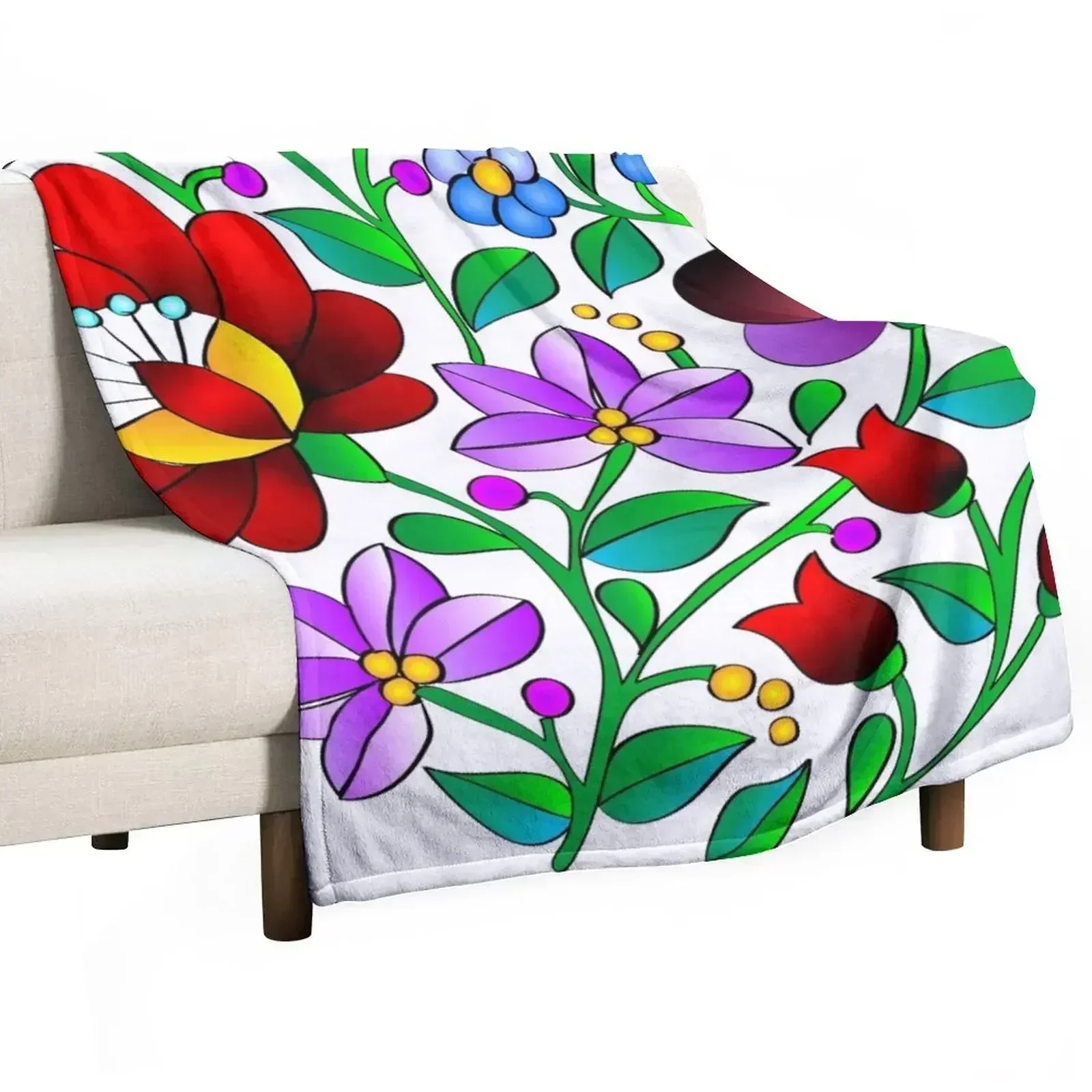 Traditional hungarian pattern from Kalocsa (white) Throw Blanket No Pilling Soft Warm Blanket for Bed
Traditional hungarian pattern from Kalocsa (white) Throw Blanket No Pilling Soft Warm Blanket for Bed