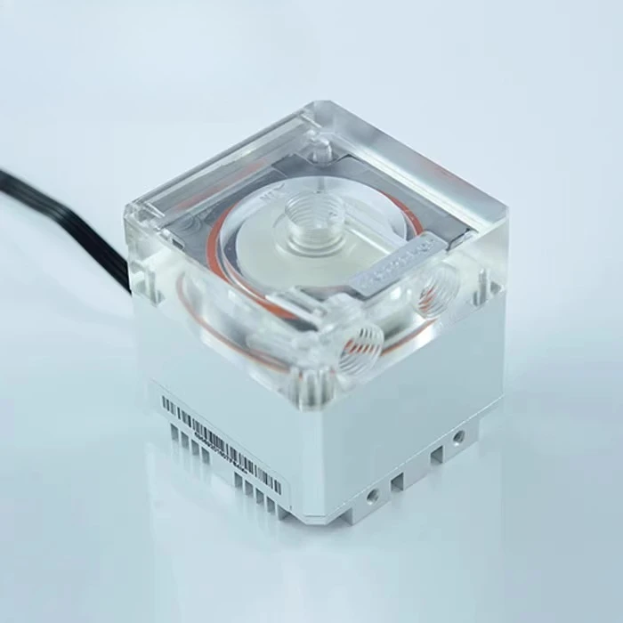 Компьютерный бесшумный водяной насос постоянного тока с водяным охлаждением, головка 4 метра, расход 800 л/ч
Компьютерный бесшумный водяной насос постоянного тока с водяным охлаждением, головка 4 метра, расход 800 л/ч