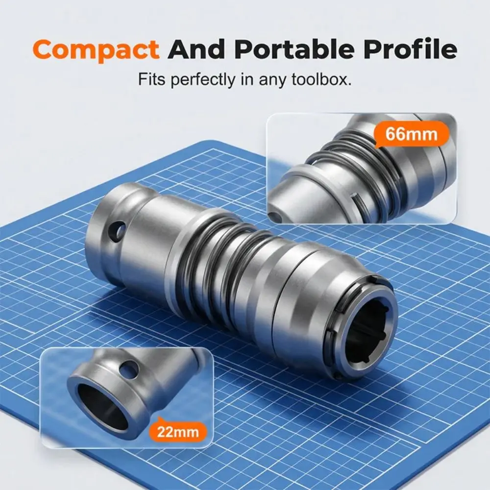 New Universal Portable Wrench To Hammer Adapter Square Interface DIY Electric Wrench Conversion Head Drill Hole Converter
New Universal Portable Wrench To Hammer Adapter Square Interface DIY Electric Wrench Conversion Head Drill Hole Converter
