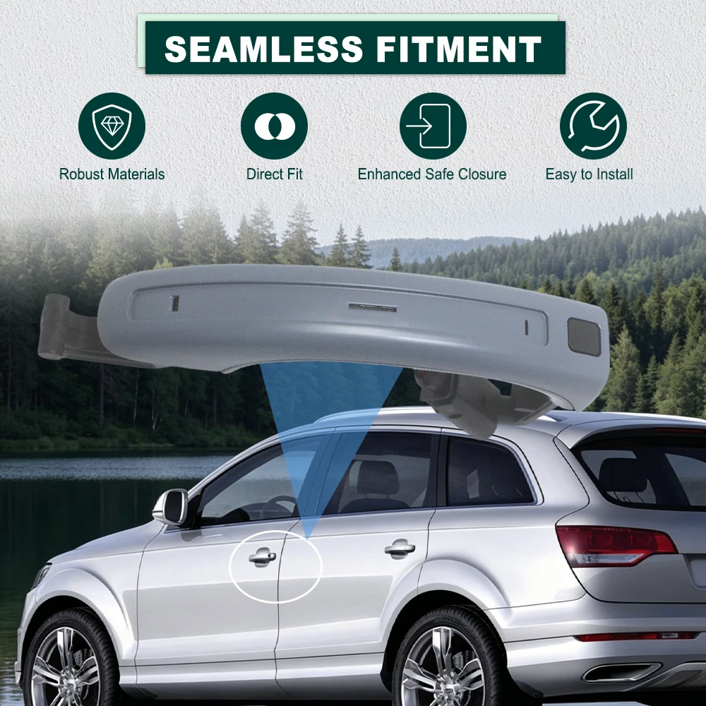 1PC Smart Sensor Exterior Door Handle for Audi Q7 2007-2015 with smart key handle vehicles 4L0837205A 4L0837205B
1PC Smart Sensor Exterior Door Handle for Audi Q7 2007-2015 with smart key handle vehicles 4L0837205A 4L0837205B