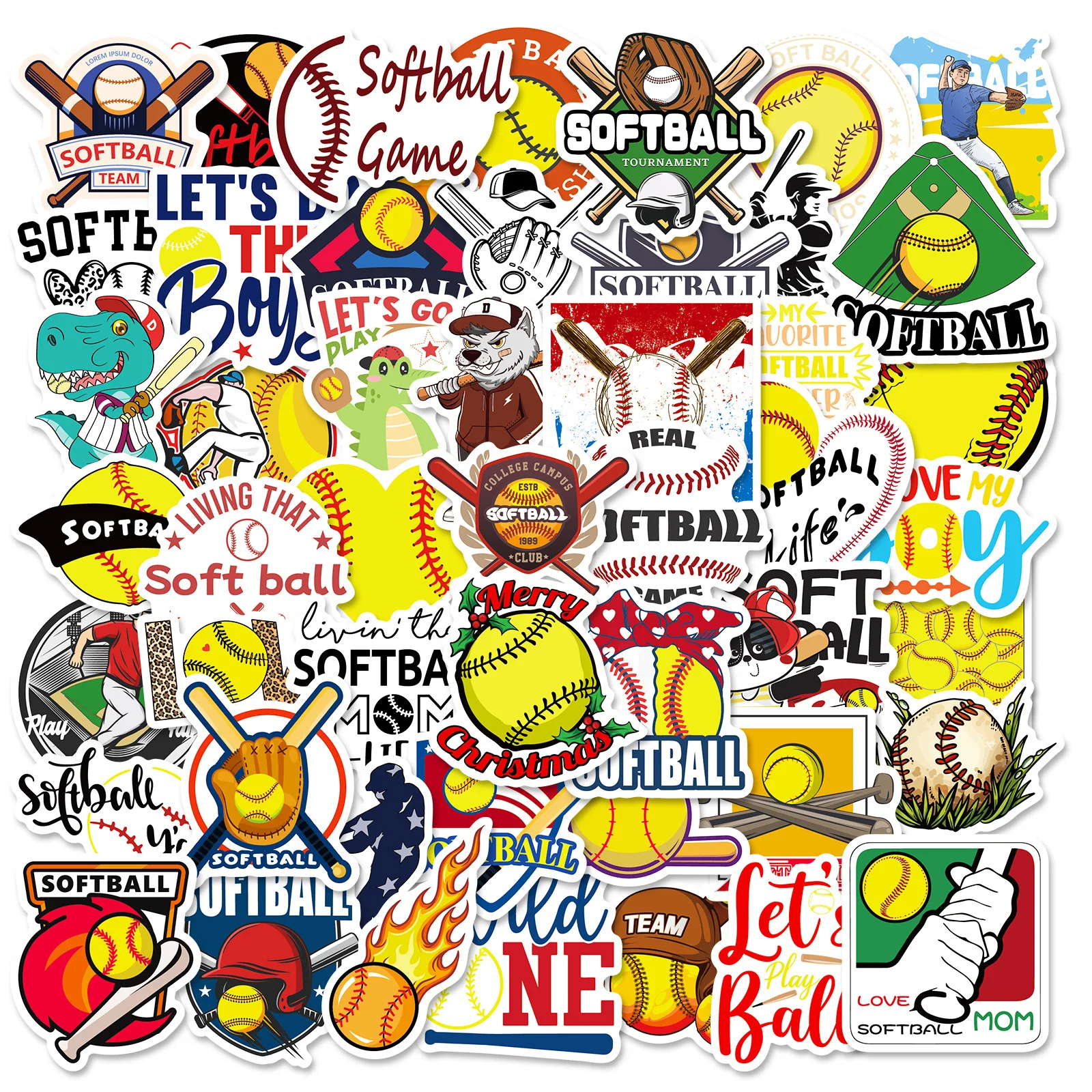 10/50PCS Creative Baseball Yellow Sports Waterproof Stickers DIY Decoration Notebook Mobile Guitar Suitcase Water Cup Graffiti
10/50PCS Creative Baseball Yellow Sports Waterproof Stickers DIY Decoration Notebook Mobile Guitar Suitcase Water Cup Graffiti