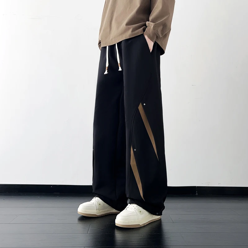 American Sle Men's Casual Striped Pants Spring Autumn Trendy Brand Youth Sweatpants Loose Straight Leg Sports Long Trousers
American Sle Men's Casual Striped Pants Spring Autumn Trendy Brand Youth Sweatpants Loose Straight Leg Sports Long Trousers