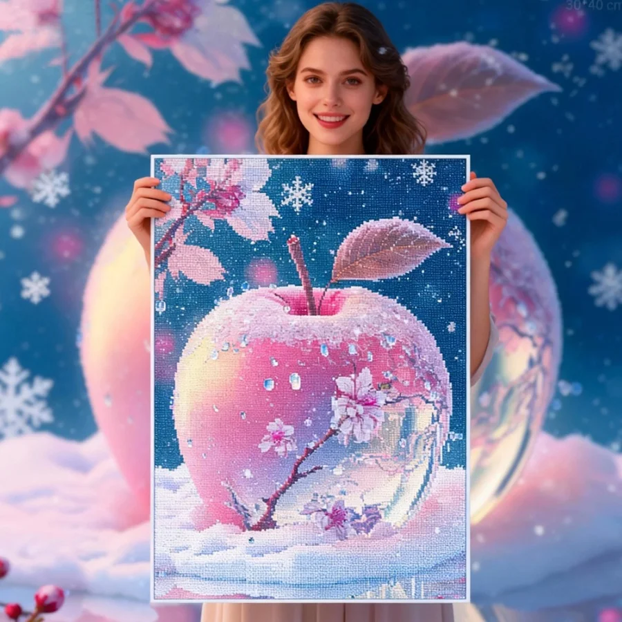 2026 New style lce apple stamping cross stitch kit DMC eco thread embroidery set DIY needlework crafts
2026 New style lce apple stamping cross stitch kit DMC eco thread embroidery set DIY needlework crafts