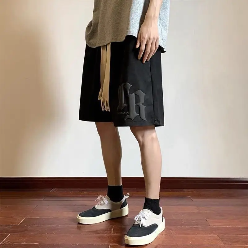 American suede shorts men y2k trendy brand straight basketball sports pants summer Korean version loose casual mid-length pants
American suede shorts men y2k trendy brand straight basketball sports pants summer Korean version loose casual mid-length pants