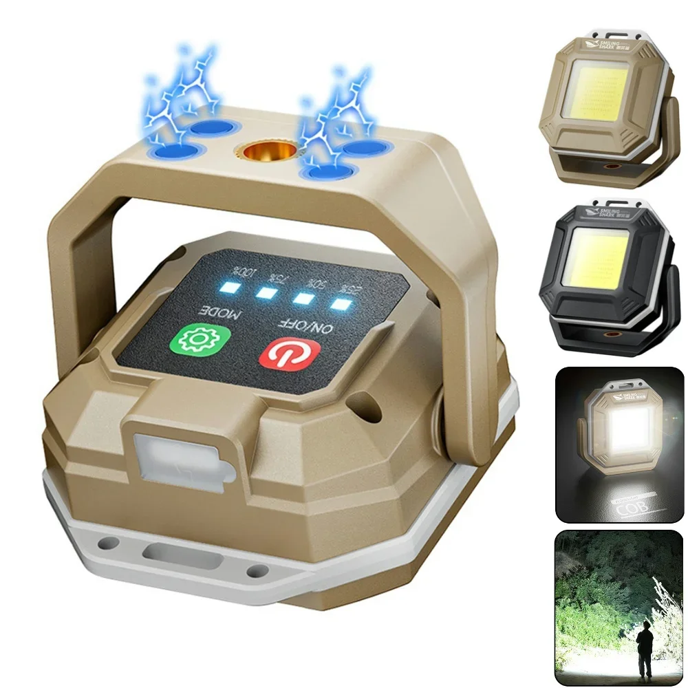 COB LED Inspection Lamp Waterproof Work Light with Magnetic Base Inspection Light Rechargeable for Car Repair Emergency Workshop
COB LED Inspection Lamp Waterproof Work Light with Magnetic Base Inspection Light Rechargeable for Car Repair Emergency Workshop