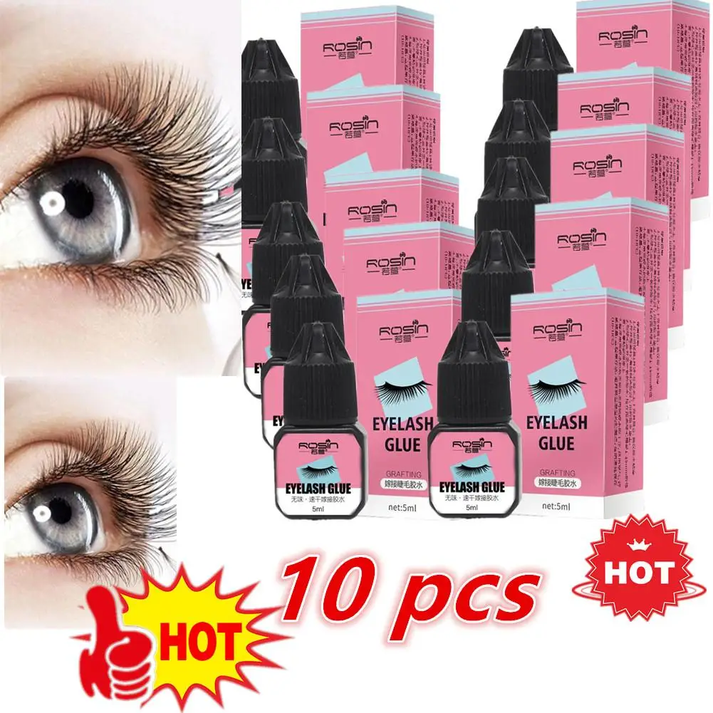 10X Eyelashes Extension Glue Waterproof Lasting Grafting Lashes Glue Quick Drying Adhesive Black Glue No Irritant Makeup Tools
10X Eyelashes Extension Glue Waterproof Lasting Grafting Lashes Glue Quick Drying Adhesive Black Glue No Irritant Makeup Tools