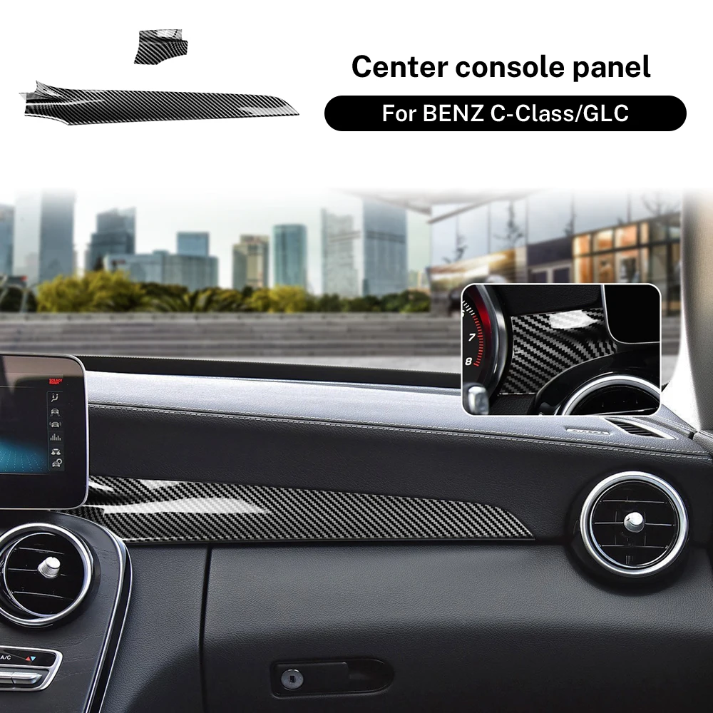 Carbon Fiber ABS Center Console Dashboard Trim Cover For Mercedes Benz C Class W205 C180 C200 GLC X253 2015 2016 2021 LHD RHD
Carbon Fiber ABS Center Console Dashboard Trim Cover For Mercedes Benz C Class W205 C180 C200 GLC X253 2015 2016 2021 LHD RHD