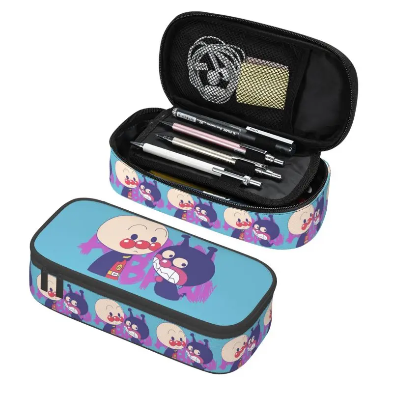 Cute Anime Anpanmans Pencil Case for Girls Boys Custom Large Capacity Pen Bag Box School Accessories
Cute Anime Anpanmans Pencil Case for Girls Boys Custom Large Capacity Pen Bag Box School Accessories