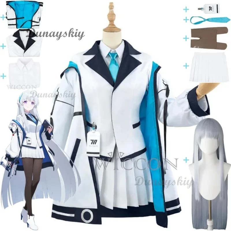 Game Blue Archive Ushio Noa Cosplay Costume Wig Anime Project MX Millennium Science School Sexy Woman JK Uniform Halloween Suit
Game Blue Archive Ushio Noa Cosplay Costume Wig Anime Project MX Millennium Science School Sexy Woman JK Uniform Halloween Suit
