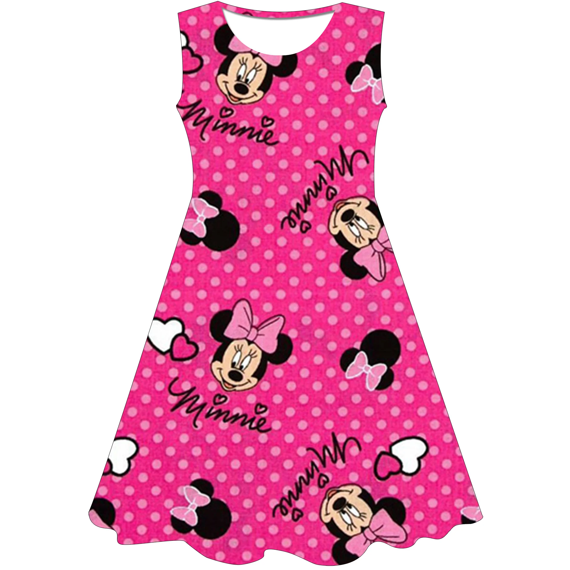 MINISO New Girls Dresses Children Adults Clothing Cartoon Minnie Mouse Printed Summer Fashion Kids Women Casual Dress Clothing
MINISO New Girls Dresses Children Adults Clothing Cartoon Minnie Mouse Printed Summer Fashion Kids Women Casual Dress Clothing