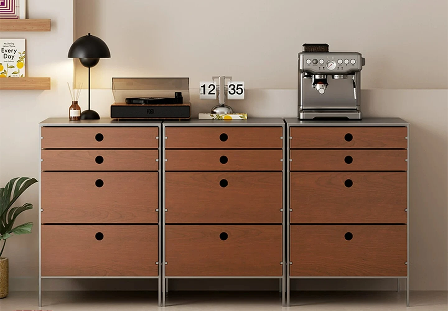 PYJ medieval coffee small apartment bar counter chest free combination storage double-sided pull-out locker
PYJ medieval coffee small apartment bar counter chest free combination storage double-sided pull-out locker