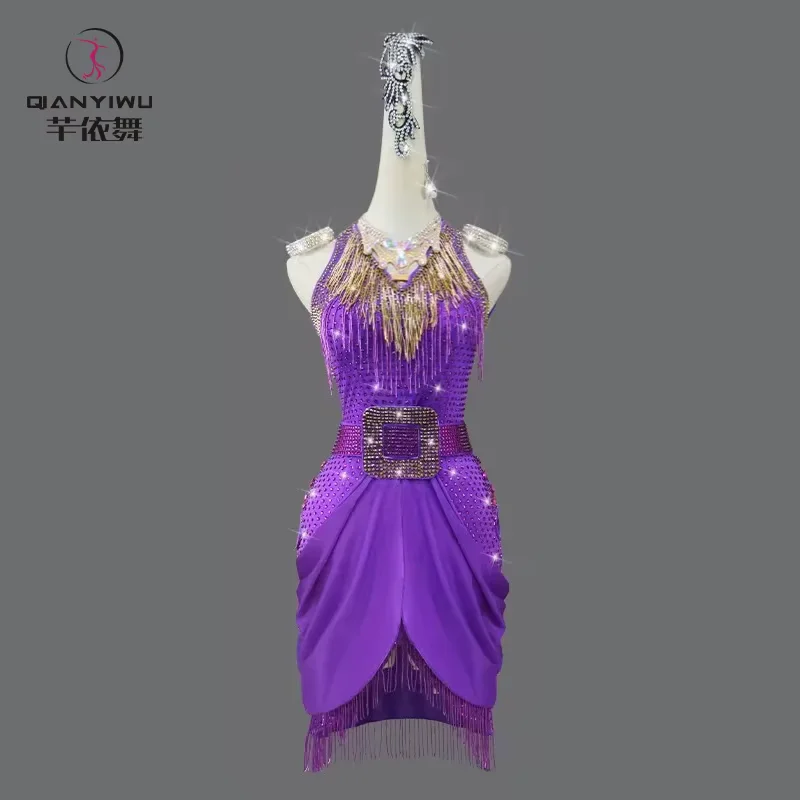 Latin Dance Costume Girls Prom Dresses Party Dancewear Clothes Practice Skirts 2026 Ballroom Competition Sexy Short Evening Suit
Latin Dance Costume Girls Prom Dresses Party Dancewear Clothes Practice Skirts 2026 Ballroom Competition Sexy Short Evening Suit