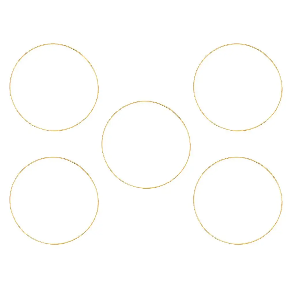 5 Pcs Metal Dream Catcher Accessories DIY Rings Round Hoops Dreamcatcher Craft Outdoor Ornaments
5 Pcs Metal Dream Catcher Accessories DIY Rings Round Hoops Dreamcatcher Craft Outdoor Ornaments