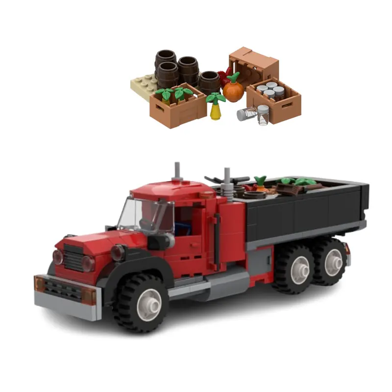 MOC Cargo Truck – Creative Engineering Vehicle Building Blocks (Small Bricks) – Display Model & Toy Gift – 278 Pieces
MOC Cargo Truck – Creative Engineering Vehicle Building Blocks (Small Bricks) – Display Model & Toy Gift – 278 Pieces