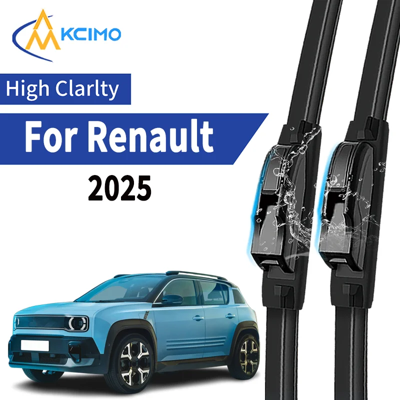 2pcs Durable Silent Windscreen Wipers for Renault 4 E-Tech 2025 Rubber Wiper Blades Quiet All-Weather Car Accessories
2pcs Durable Silent Windscreen Wipers for Renault 4 E-Tech 2025 Rubber Wiper Blades Quiet All-Weather Car Accessories