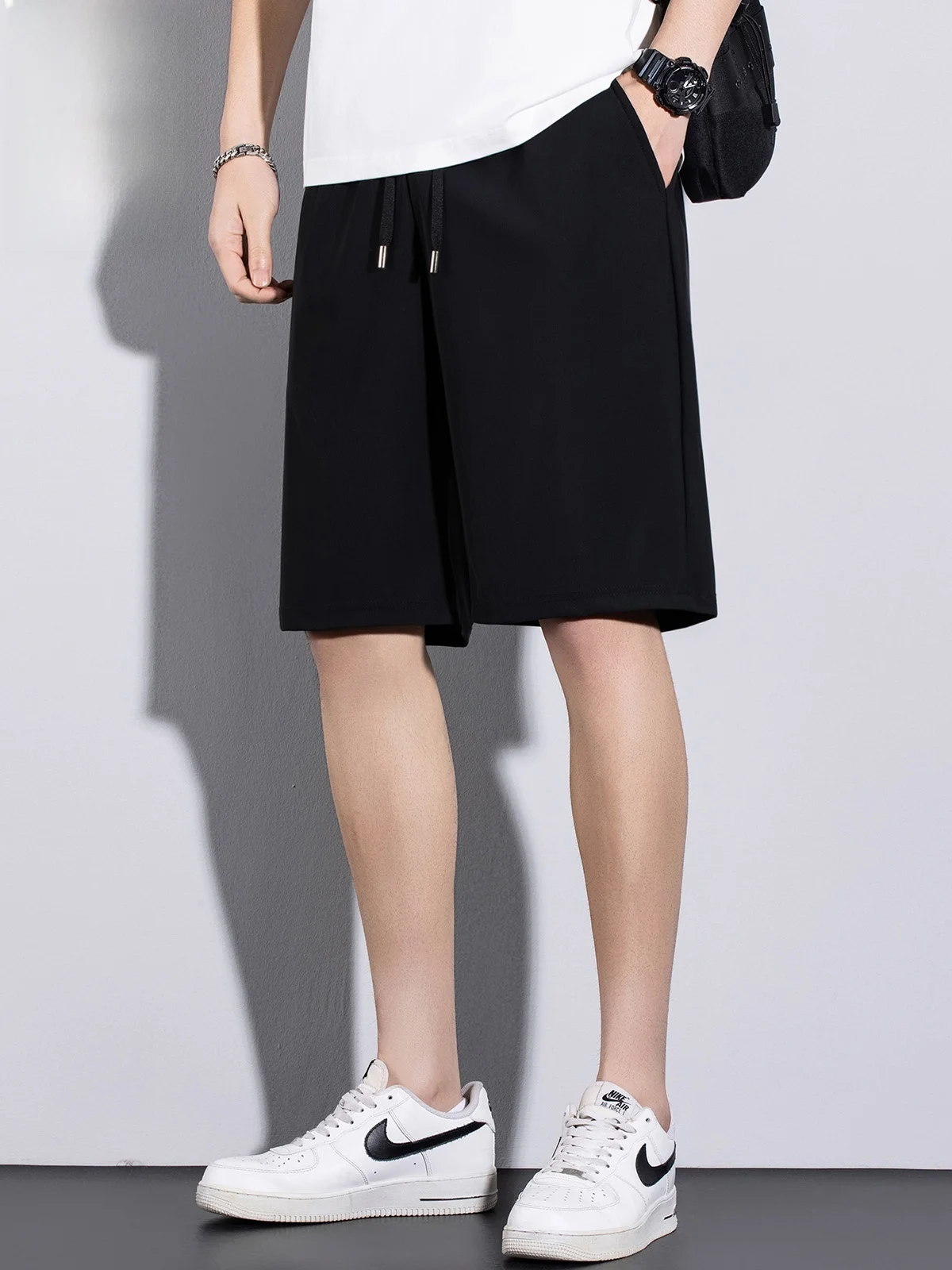 Ice Silk Sports orts Men's Summer Thin Trendy Loose Beach Casual Five-Quarter Pants Youth Active Sle Anti-Wrinkle
Ice Silk Sports orts Men's Summer Thin Trendy Loose Beach Casual Five-Quarter Pants Youth Active Sle Anti-Wrinkle