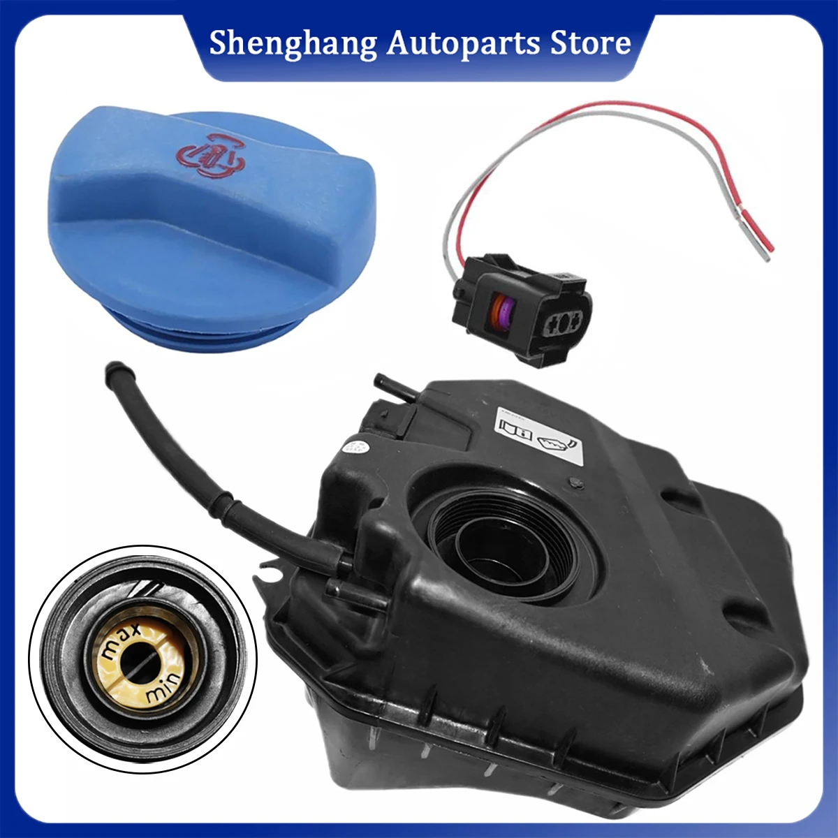 7L0121407E 7L0121407C 95510614720 95510614721 7L0121407F Radiator Coolant Expansion Tank For Porsche Cayenne VW Touareg Audi Q7
7L0121407E 7L0121407C 95510614720 95510614721 7L0121407F Radiator Coolant Expansion Tank For Porsche Cayenne VW Touareg Audi Q7